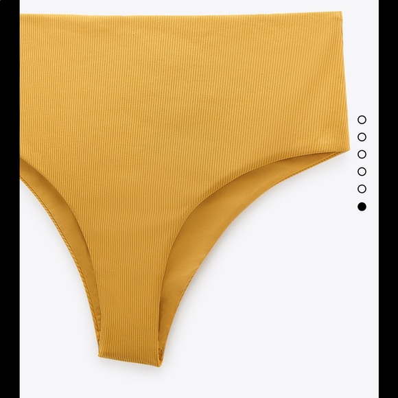 Zara high waisted bikini bottom - Picture 5 of 6